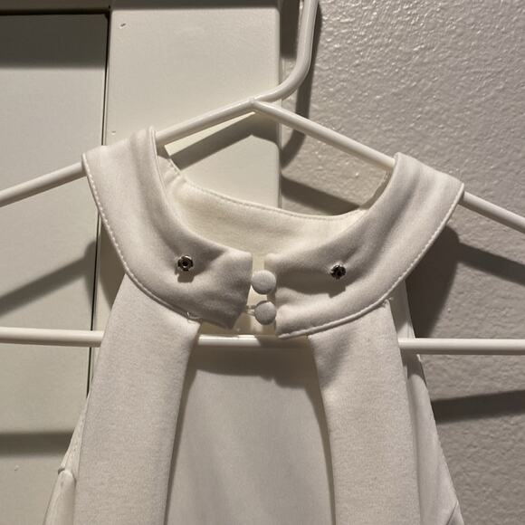 NWOT Lulus Ivory Halter Bodycon Maxi Dress with Back Neck Bow Size XXS - Picture 11 of 12